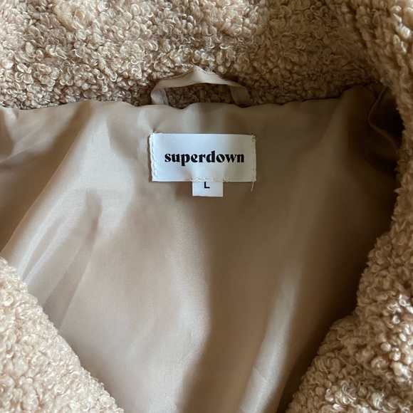 Superdown Teddy Jacket - Picture 4 of 5